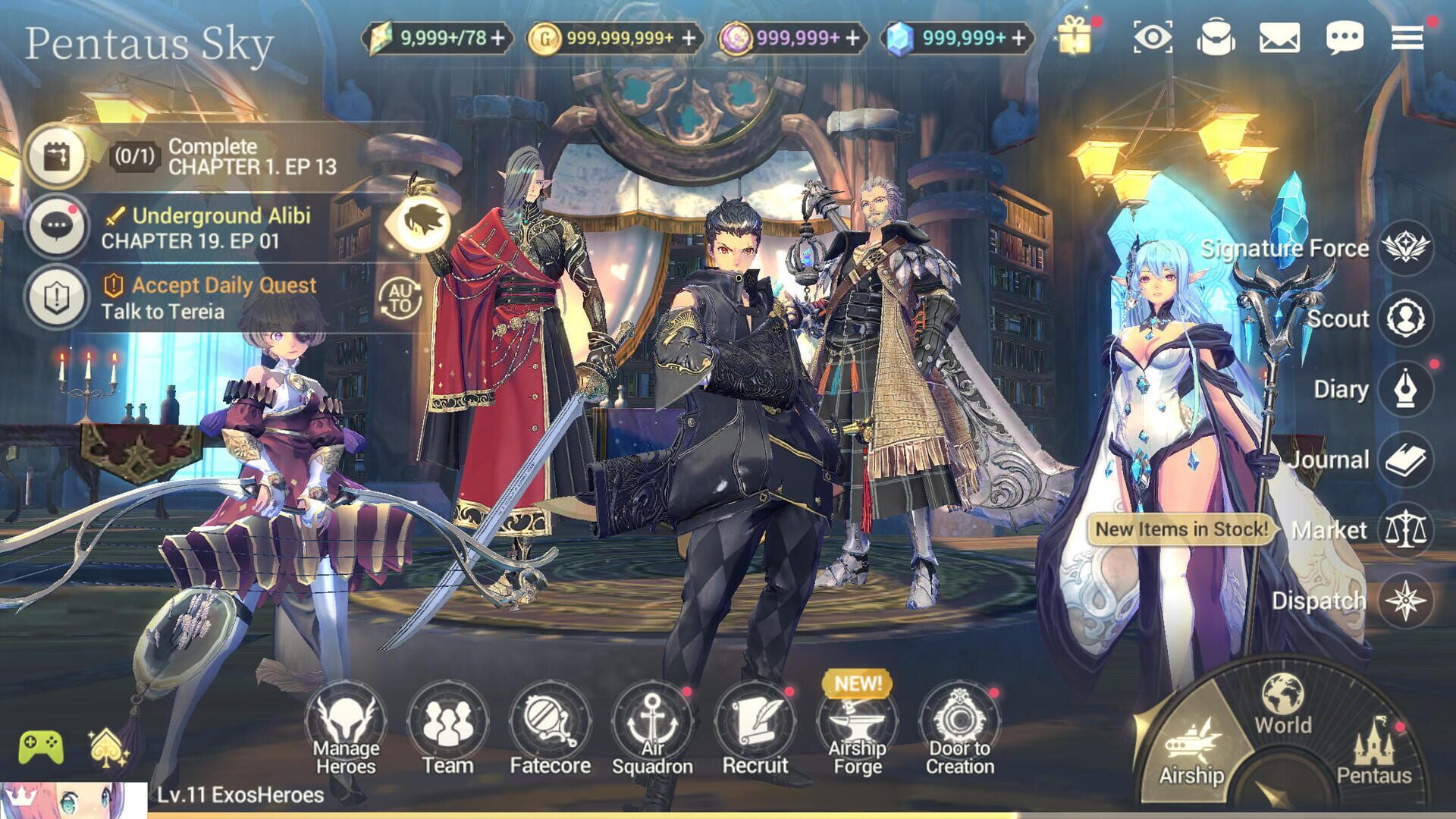 Screenshot for Exos Heroes