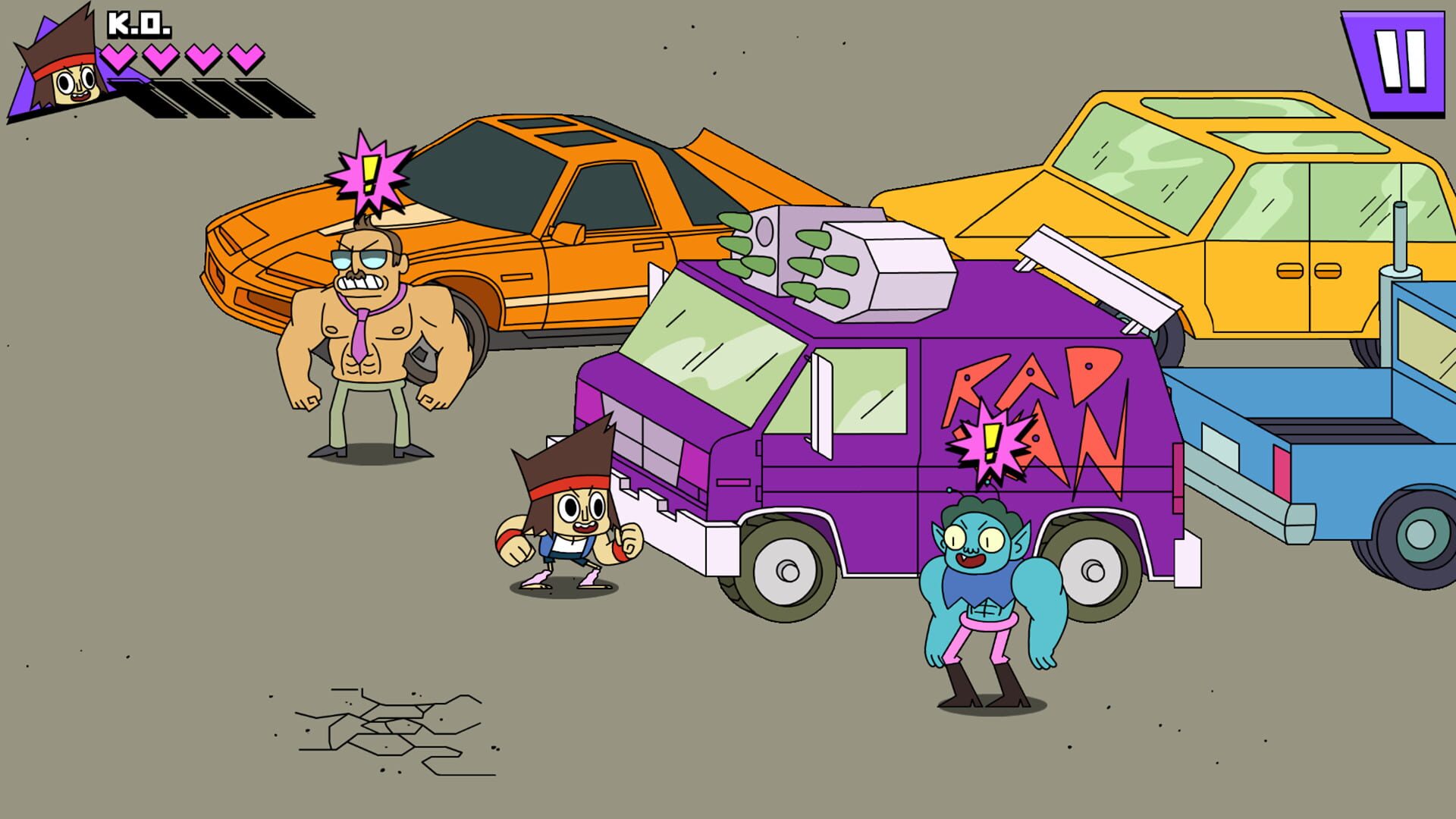 Screenshot for OK K.O.!: Lakewood Plaza - Turbo