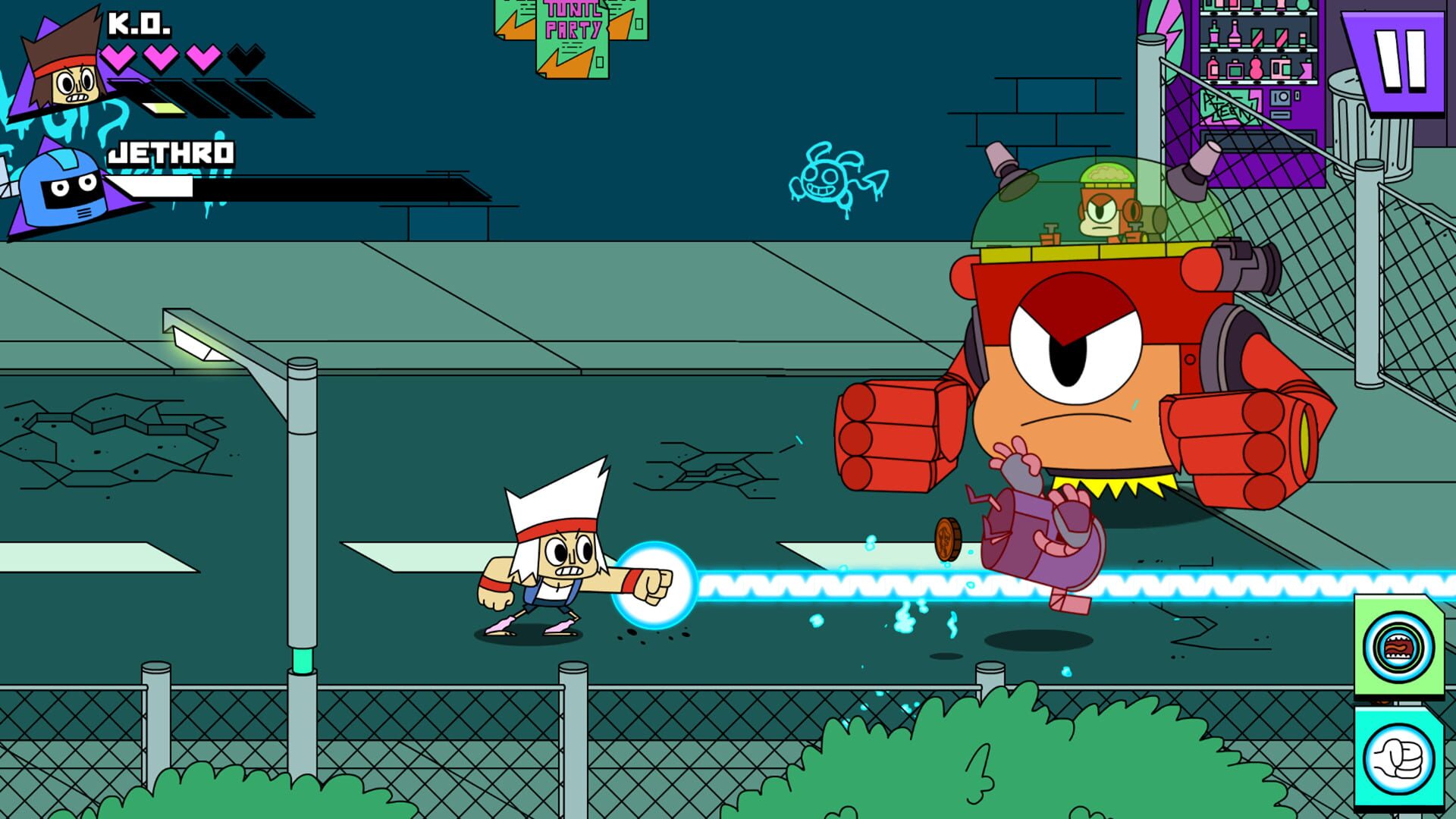 Screenshot for OK K.O.!: Lakewood Plaza - Turbo