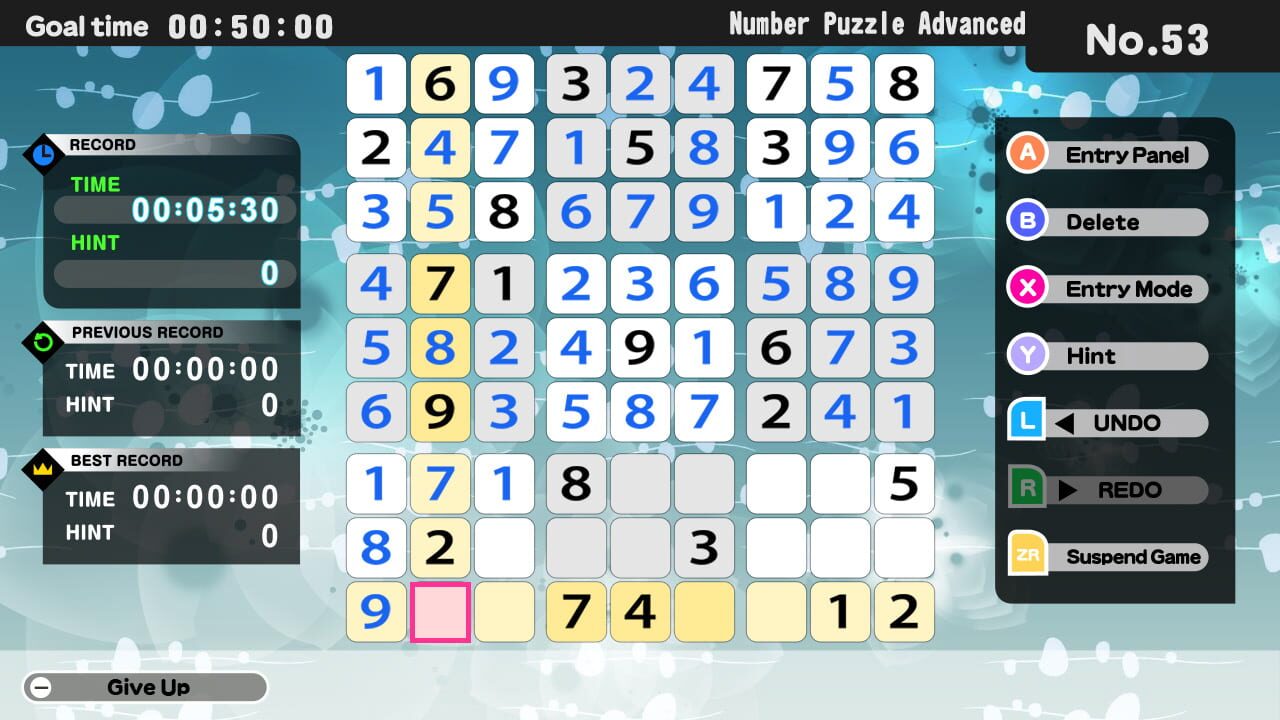 Screenshot for The Number Puzzle