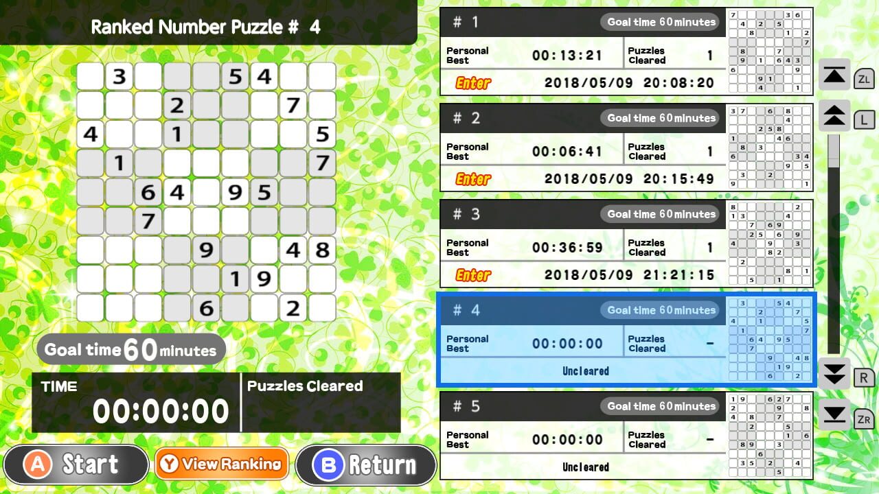 Screenshot for The Number Puzzle