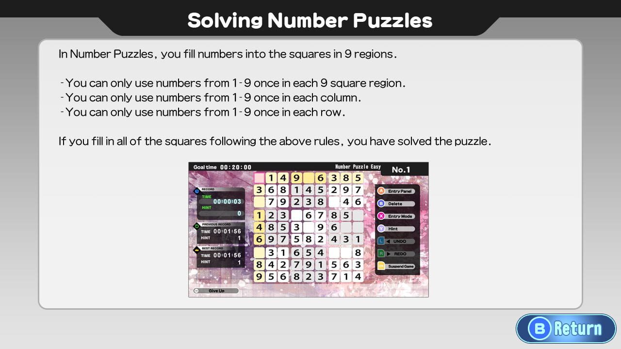Screenshot for The Number Puzzle
