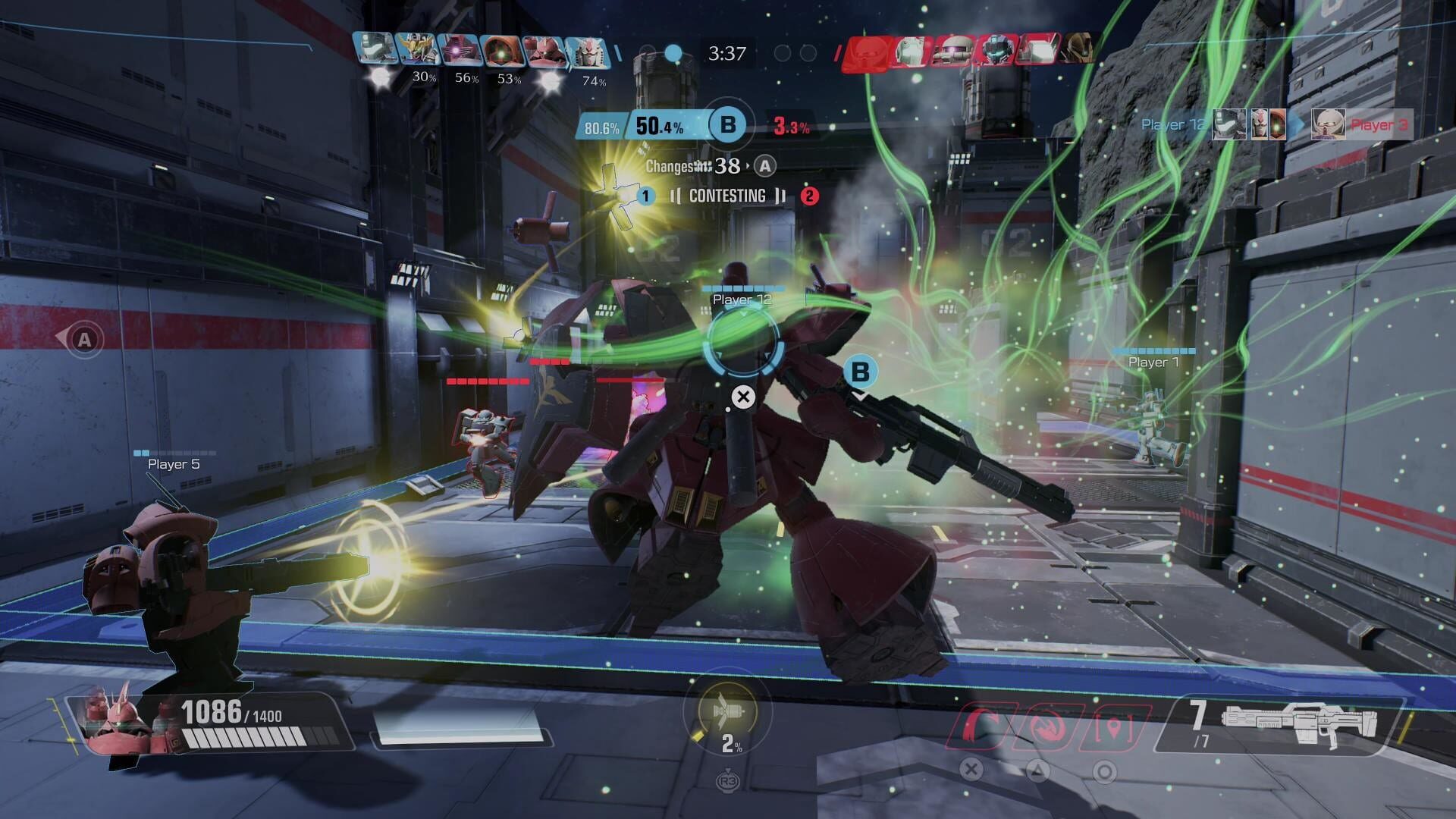 Screenshot for Gundam Evolution