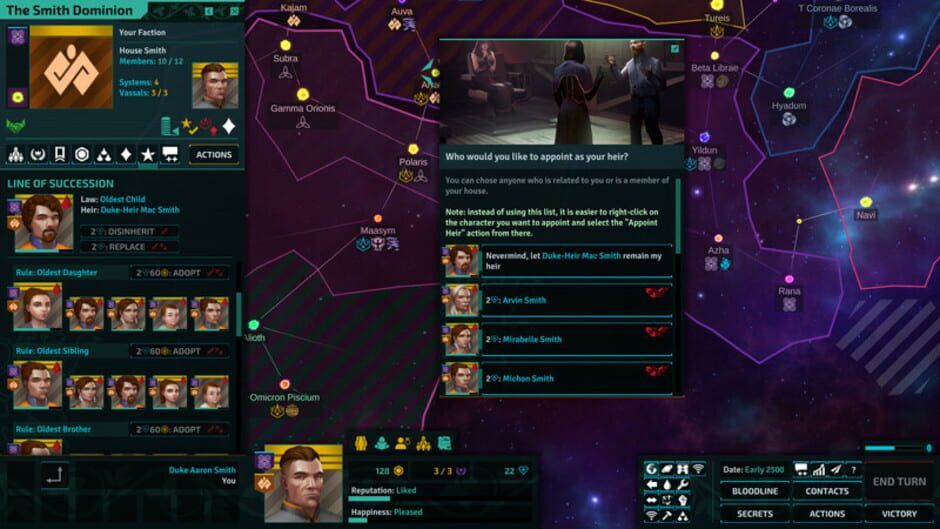 Screenshot for Star Dynasties Bloodlines