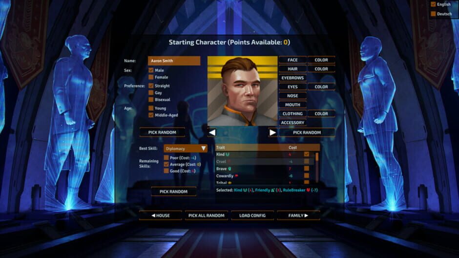 Screenshot for Star Dynasties Bloodlines