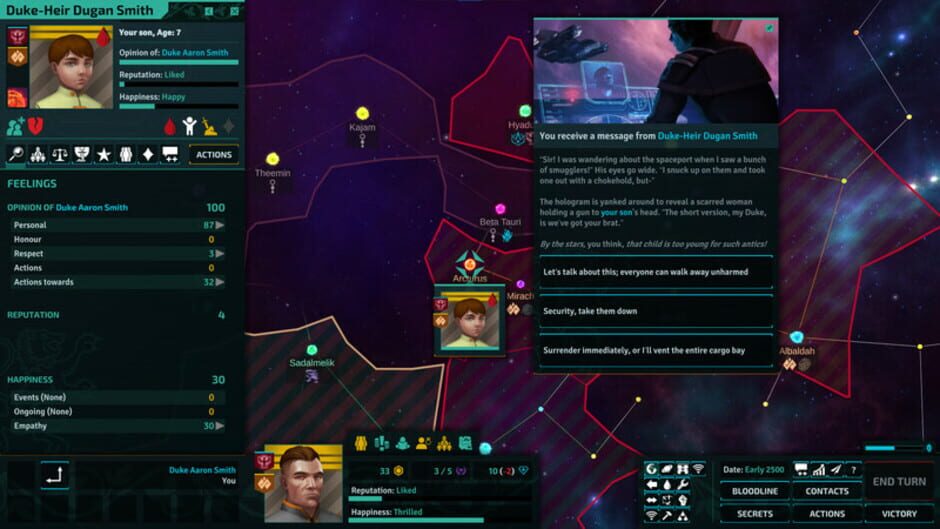 Screenshot for Star Dynasties Bloodlines
