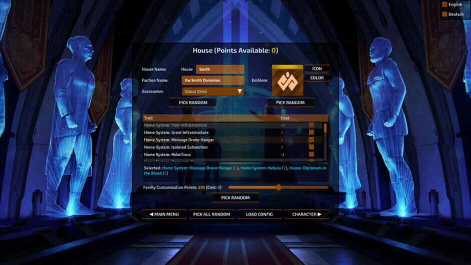 Screenshot for Star Dynasties Bloodlines