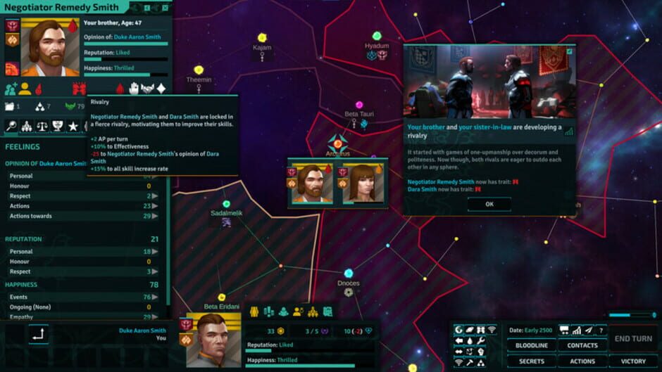 Screenshot for Star Dynasties Bloodlines