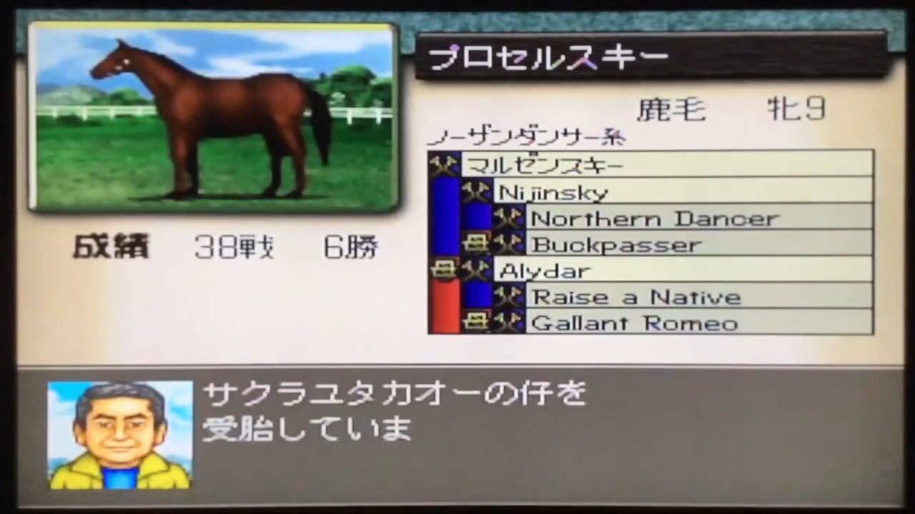 Screenshot for Derby Stallion 64