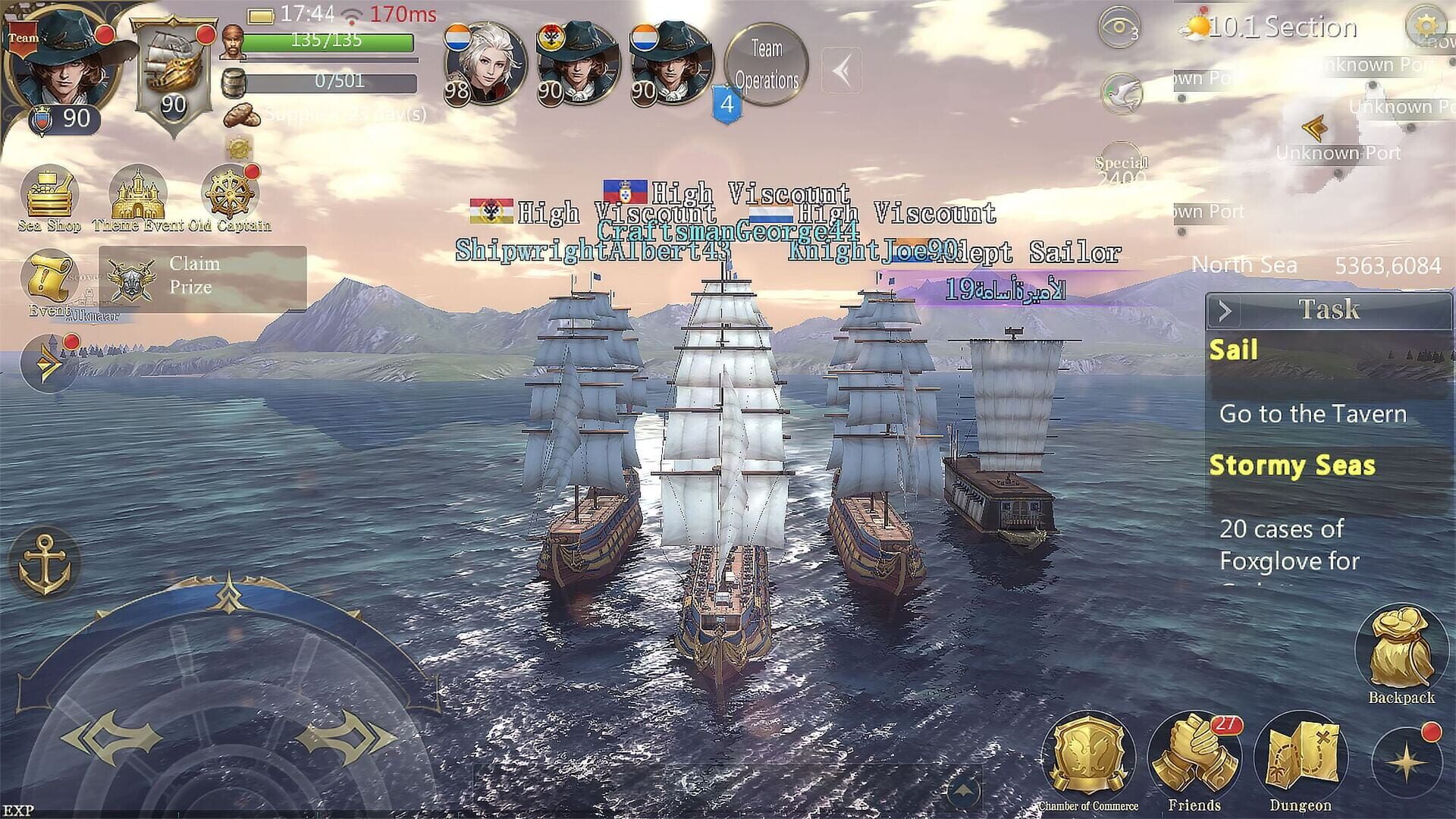 Screenshot for War For the Seas