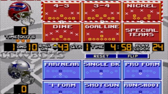 Screenshot for Madden NFL 95