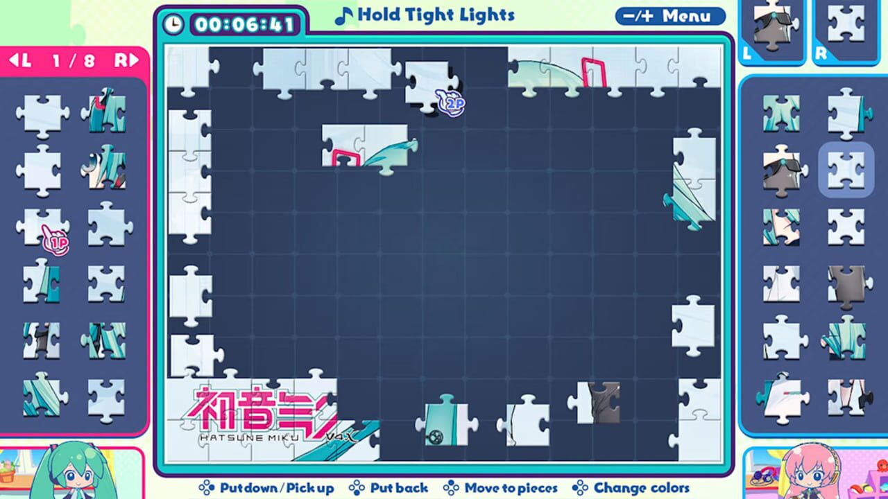 Screenshot for Hatsune Miku Jigsaw Puzzle