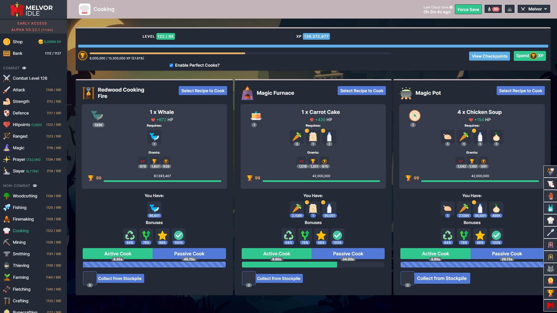 Screenshot for Melvor Idle