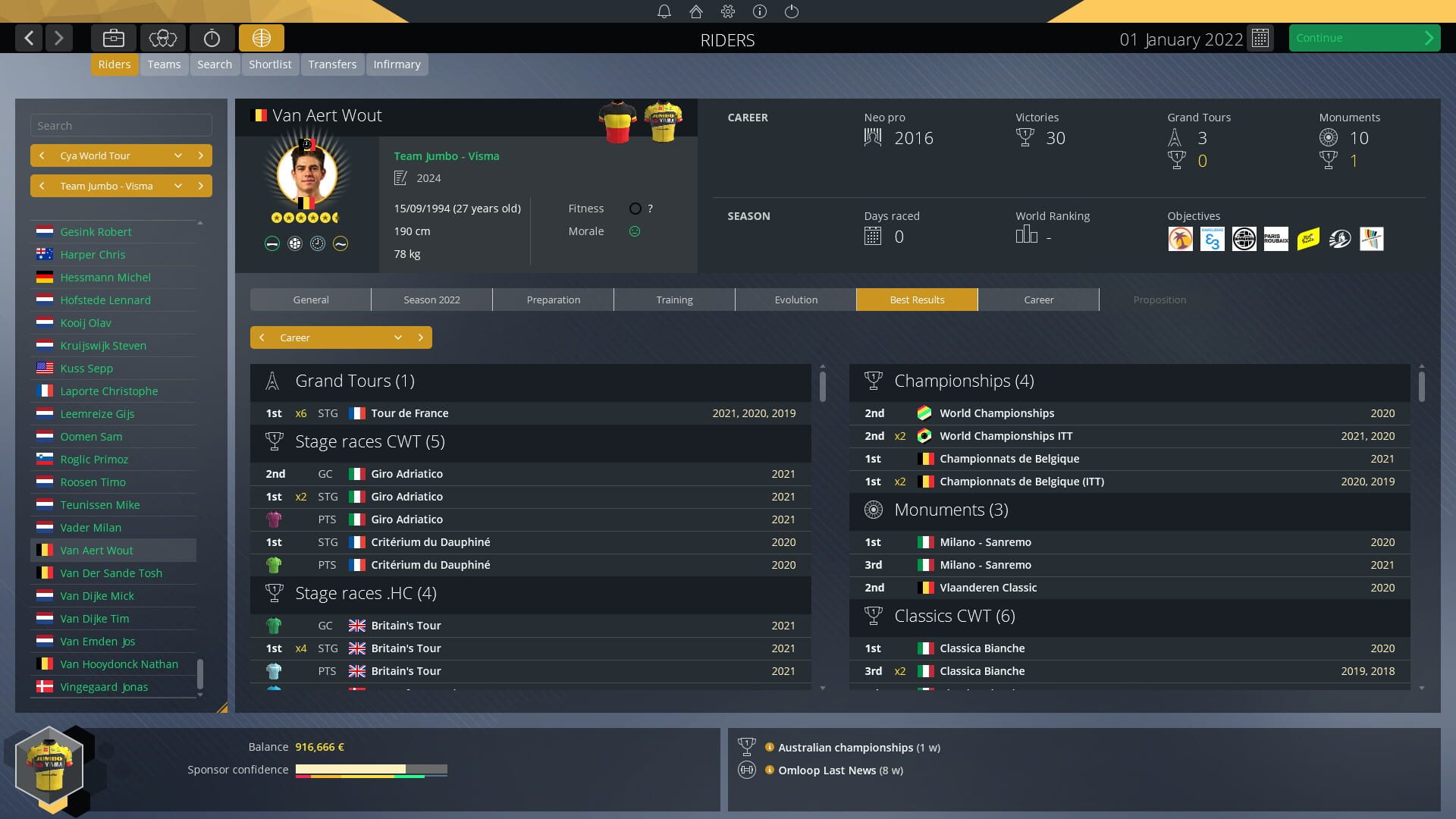 Screenshot for Pro Cycling Manager 2022