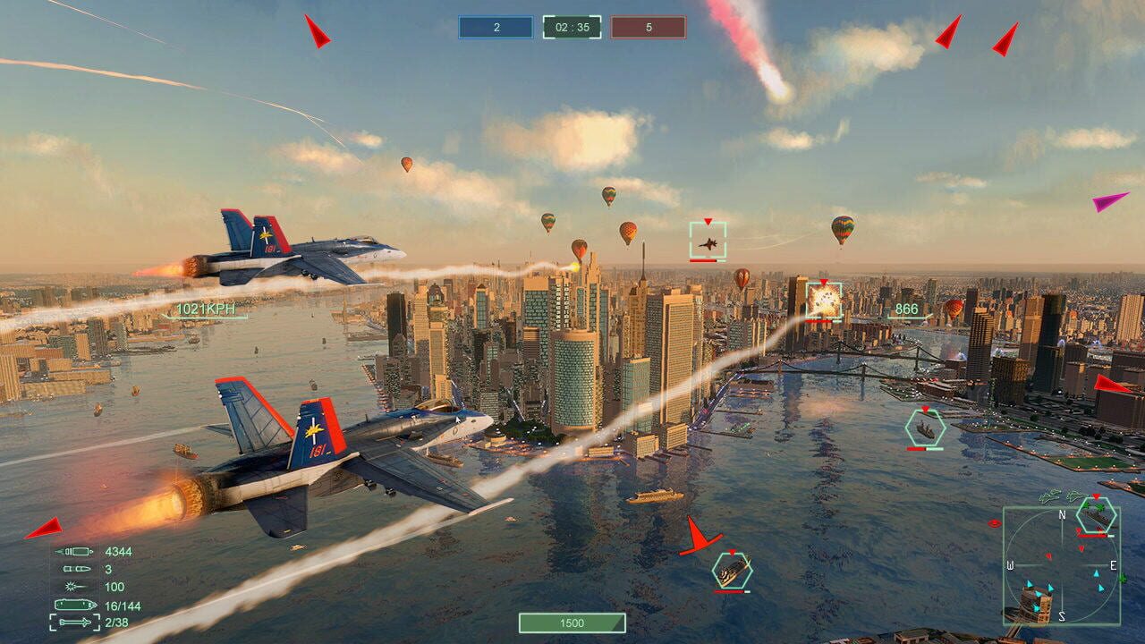 Screenshot for Sky Gamblers: Air Supremacy 2