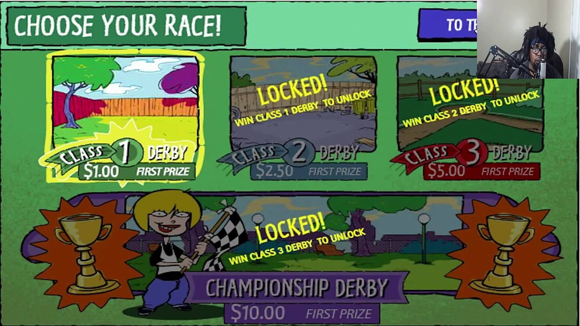 Screenshot for Ed, Edd n Eddy: Cul de Sac Smash II - Wheels of Fury