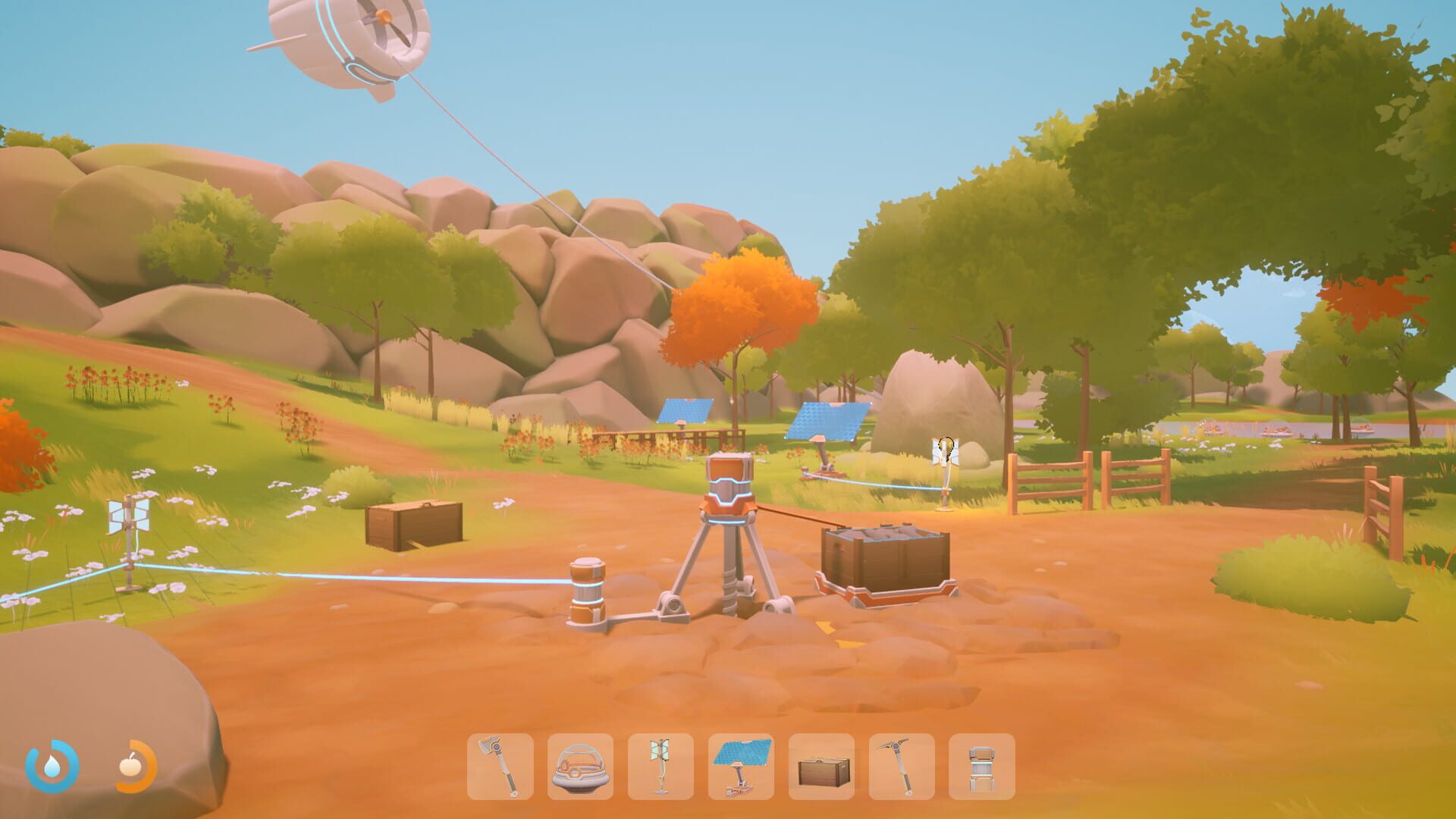 Screenshot for Solarpunk