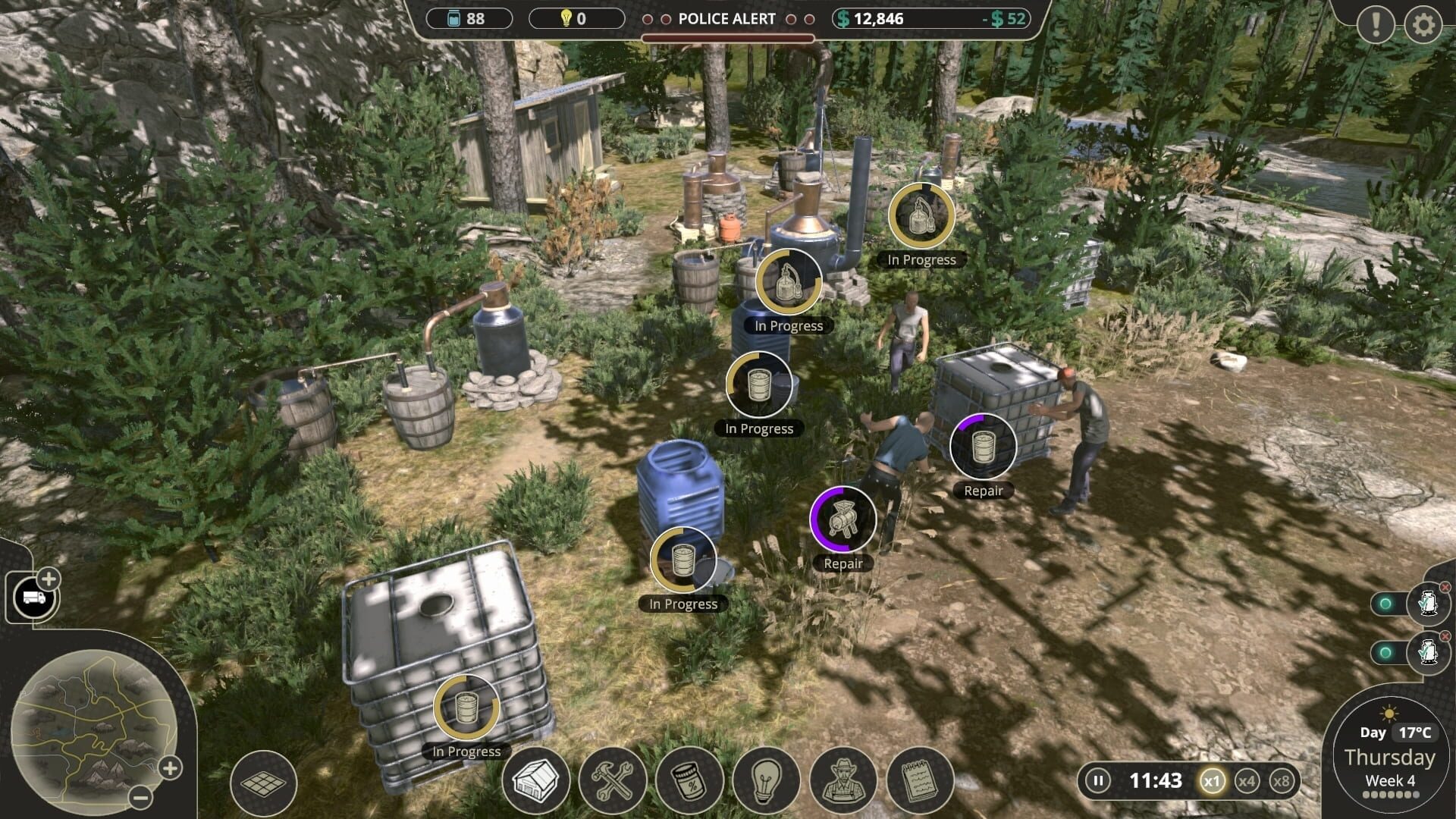 Screenshot for Moonshine Inc.