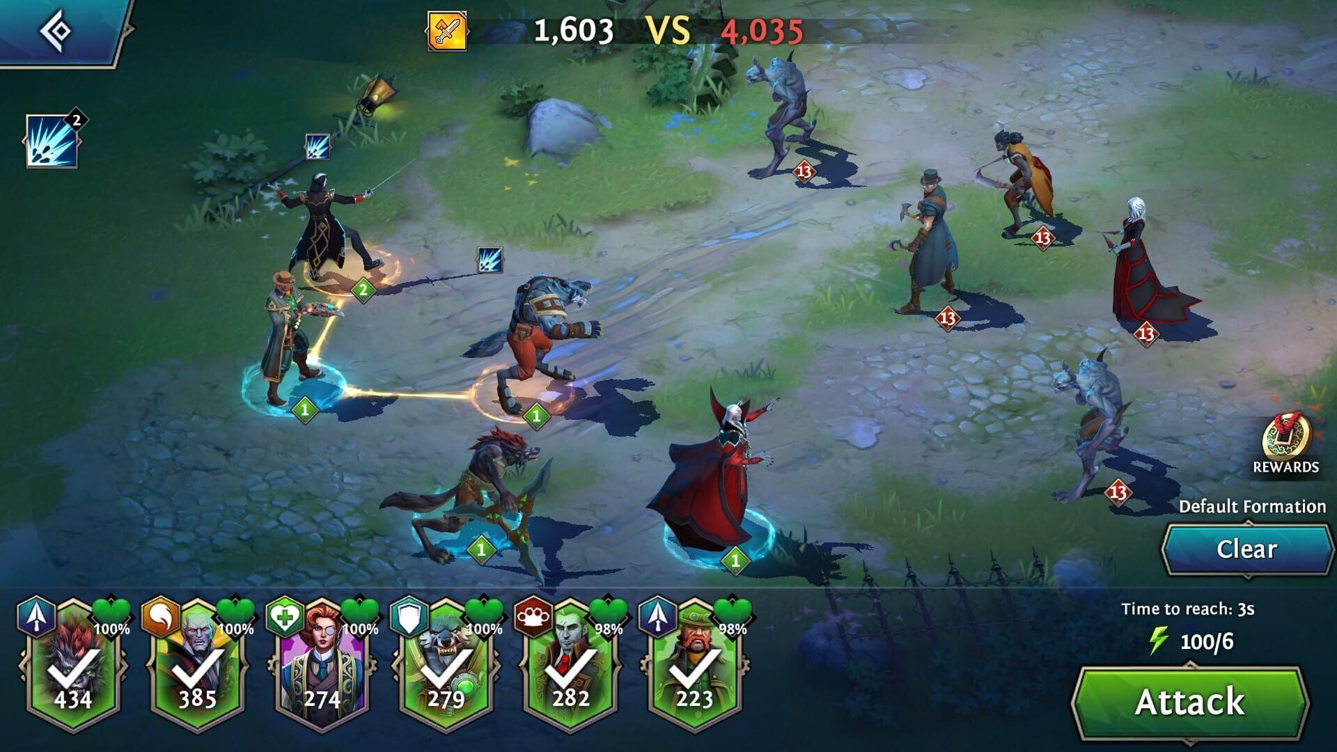Screenshot for Heroes of the Dark