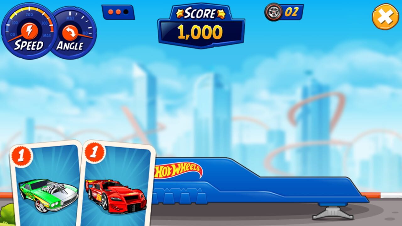 Screenshot for Angry Birds Hot Wheels Smashup