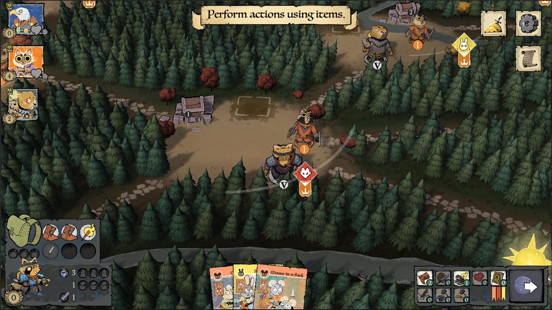 Screenshot for Root: Exiles & Partisans & Vagabonds