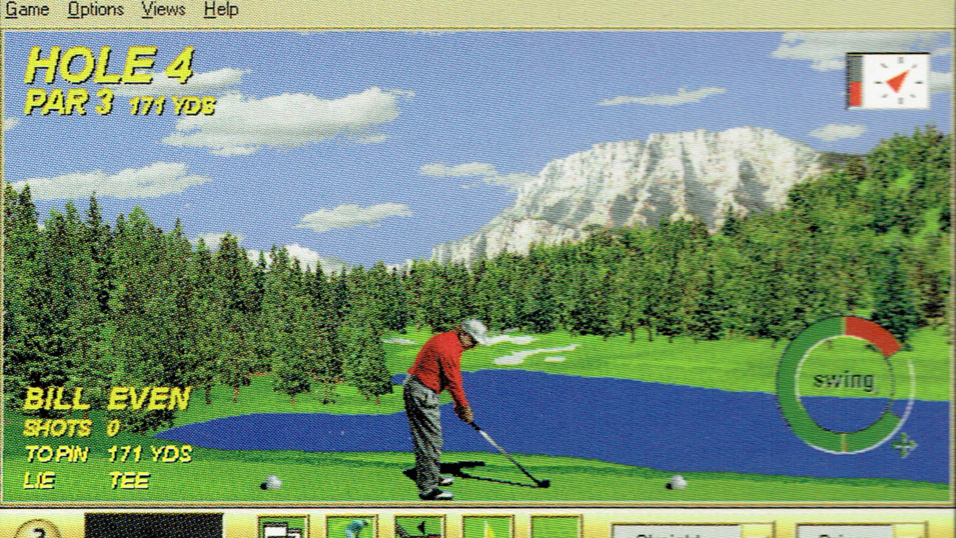 Screenshot for Microsoft Golf 3.0