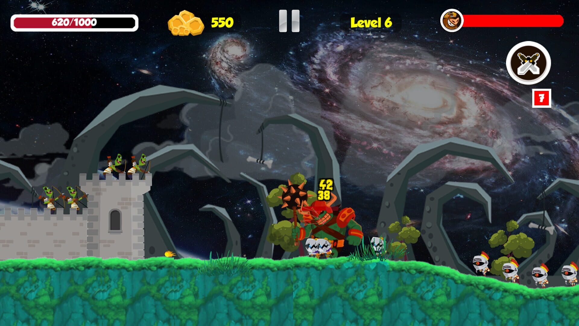 Screenshot for Space Tower Defense