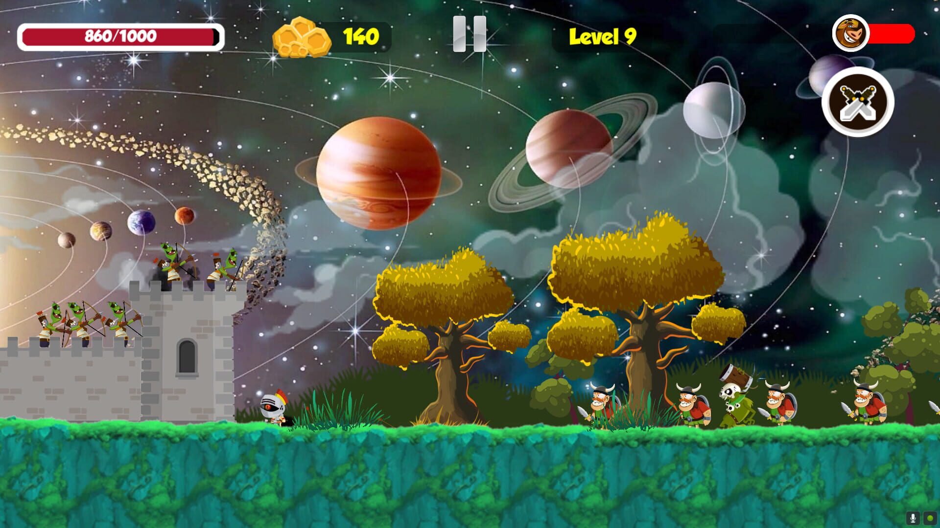 Screenshot for Space Tower Defense