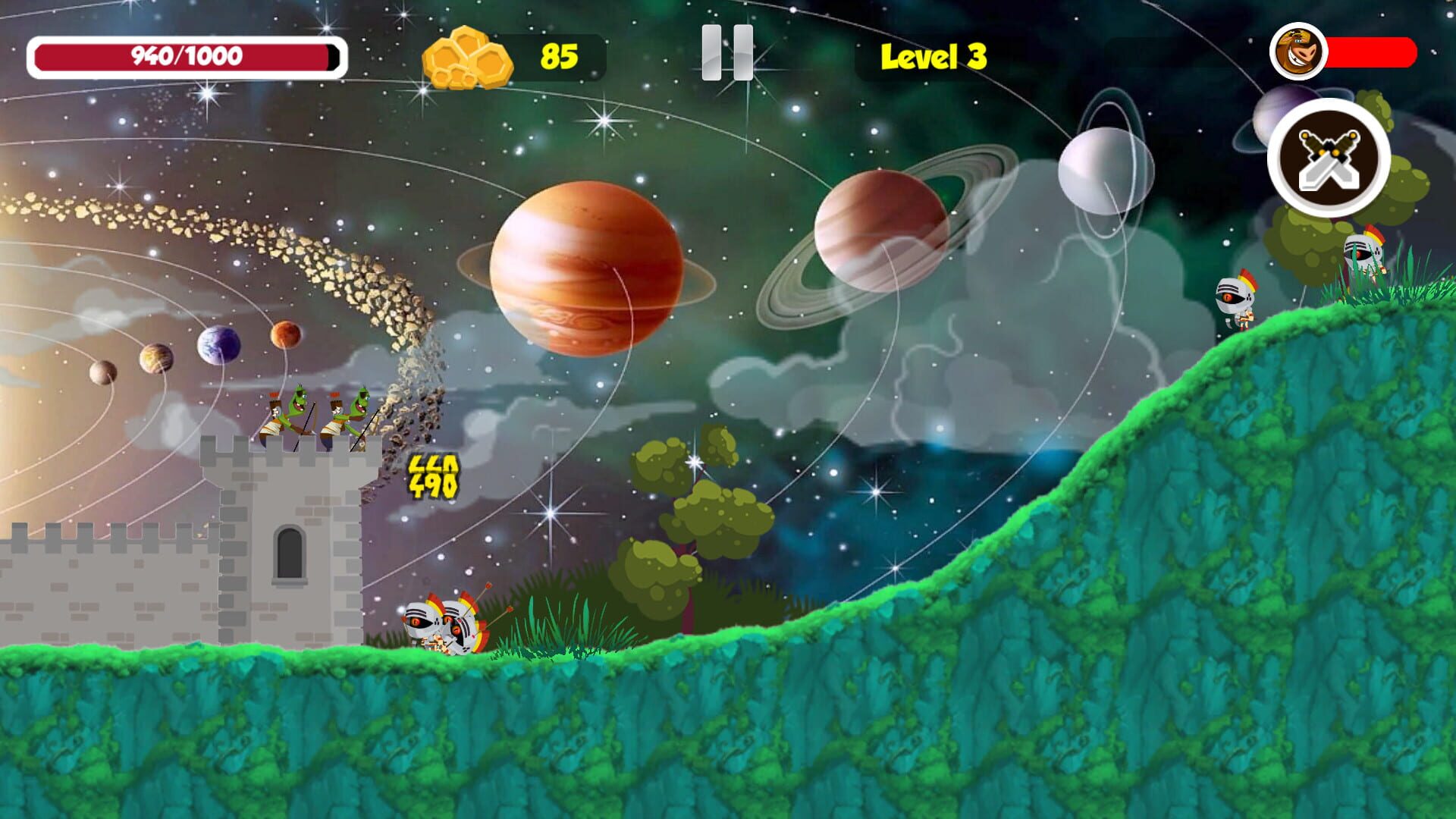 Screenshot for Space Tower Defense