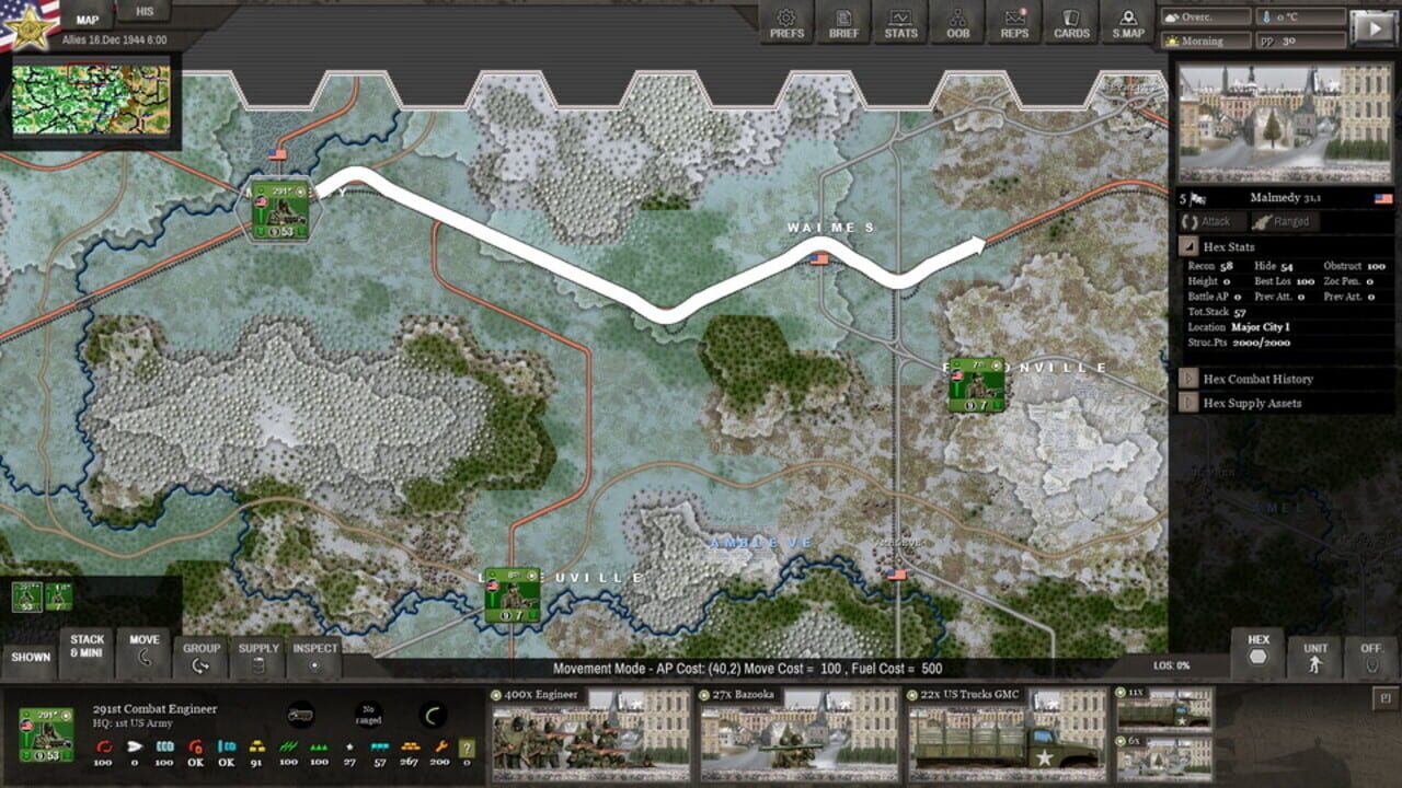 Screenshot for Decisive Campaigns: Ardennes Offensive