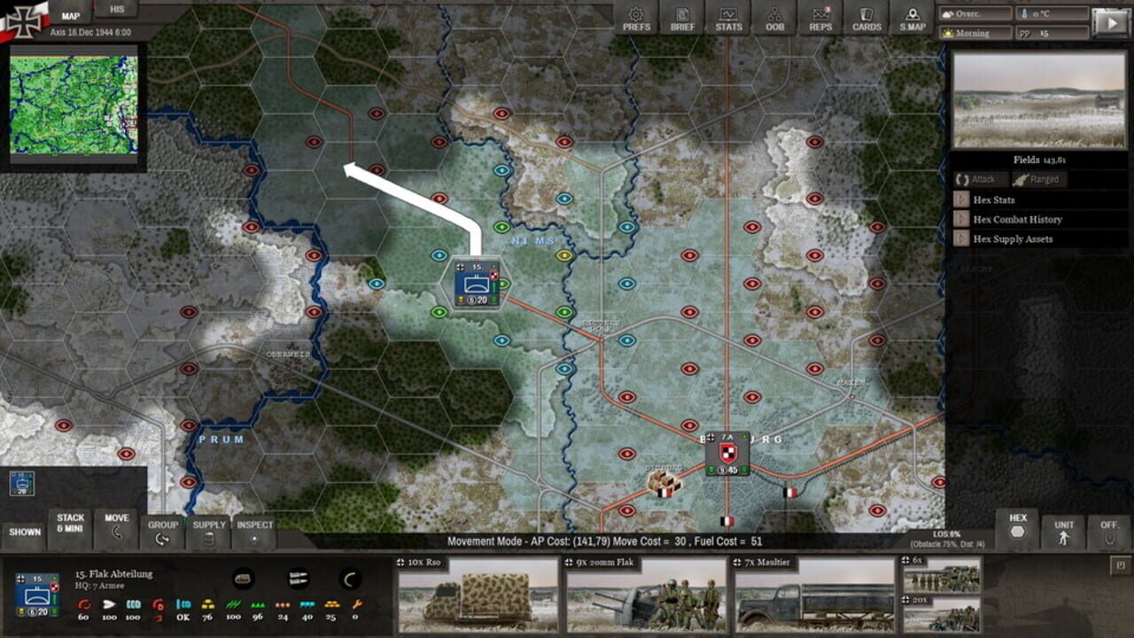 Screenshot for Decisive Campaigns: Ardennes Offensive