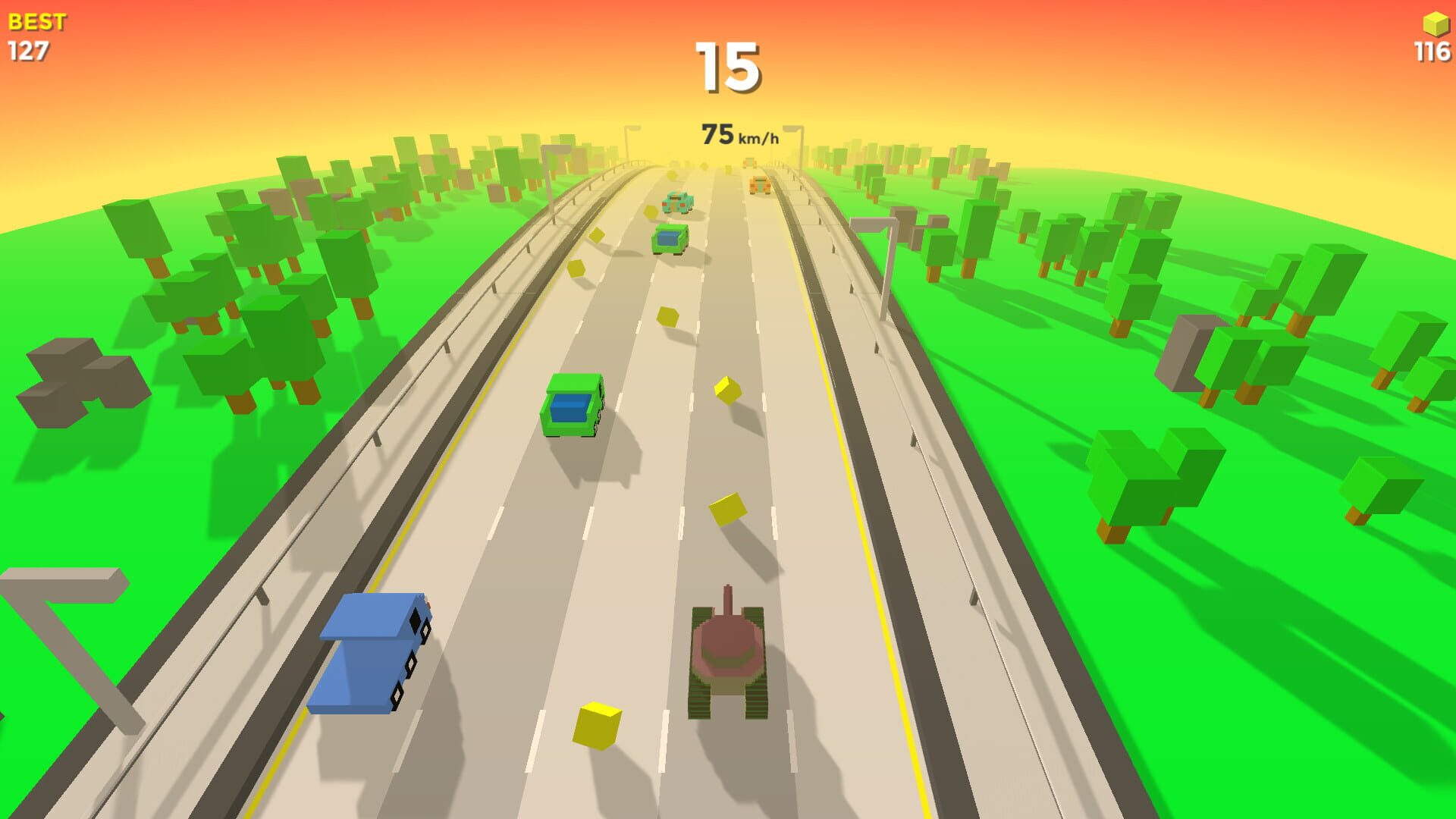Screenshot for Supreme Race on Highway