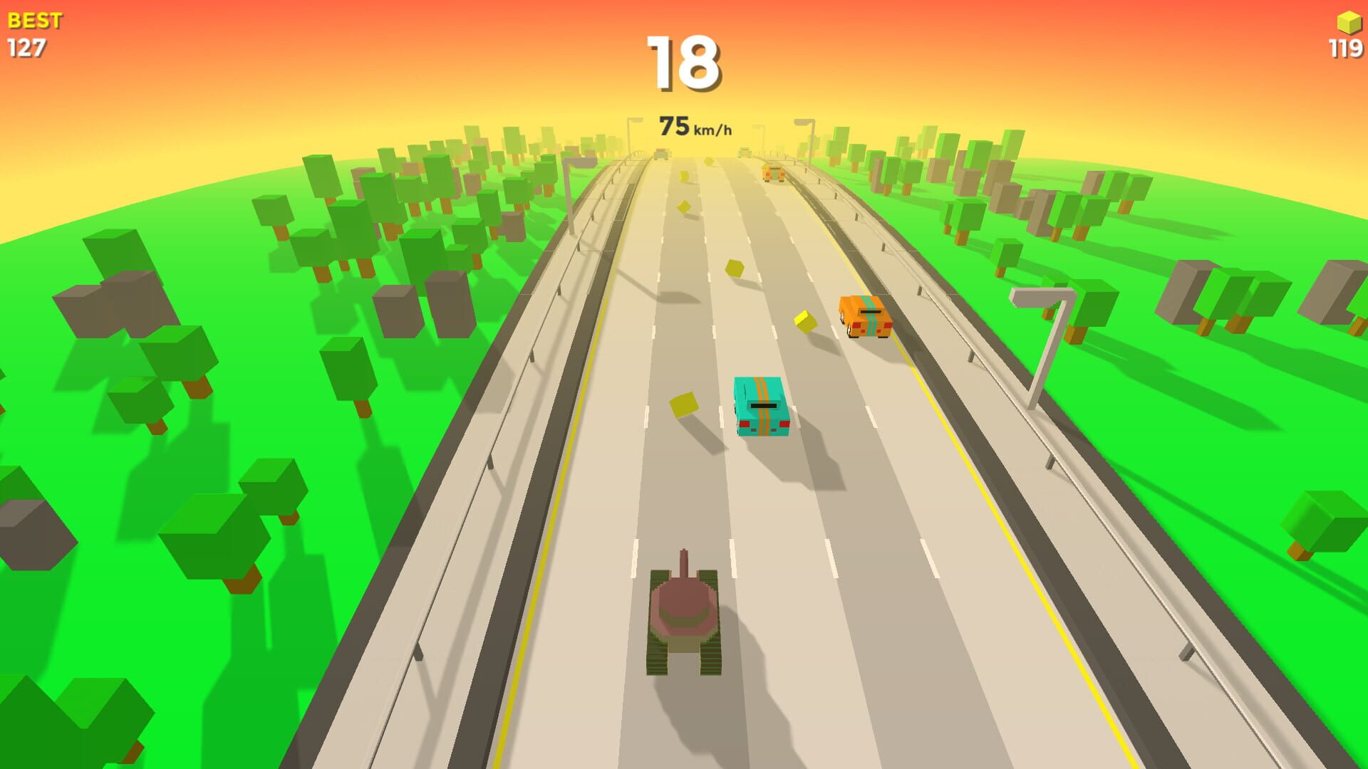 Screenshot for Supreme Race on Highway