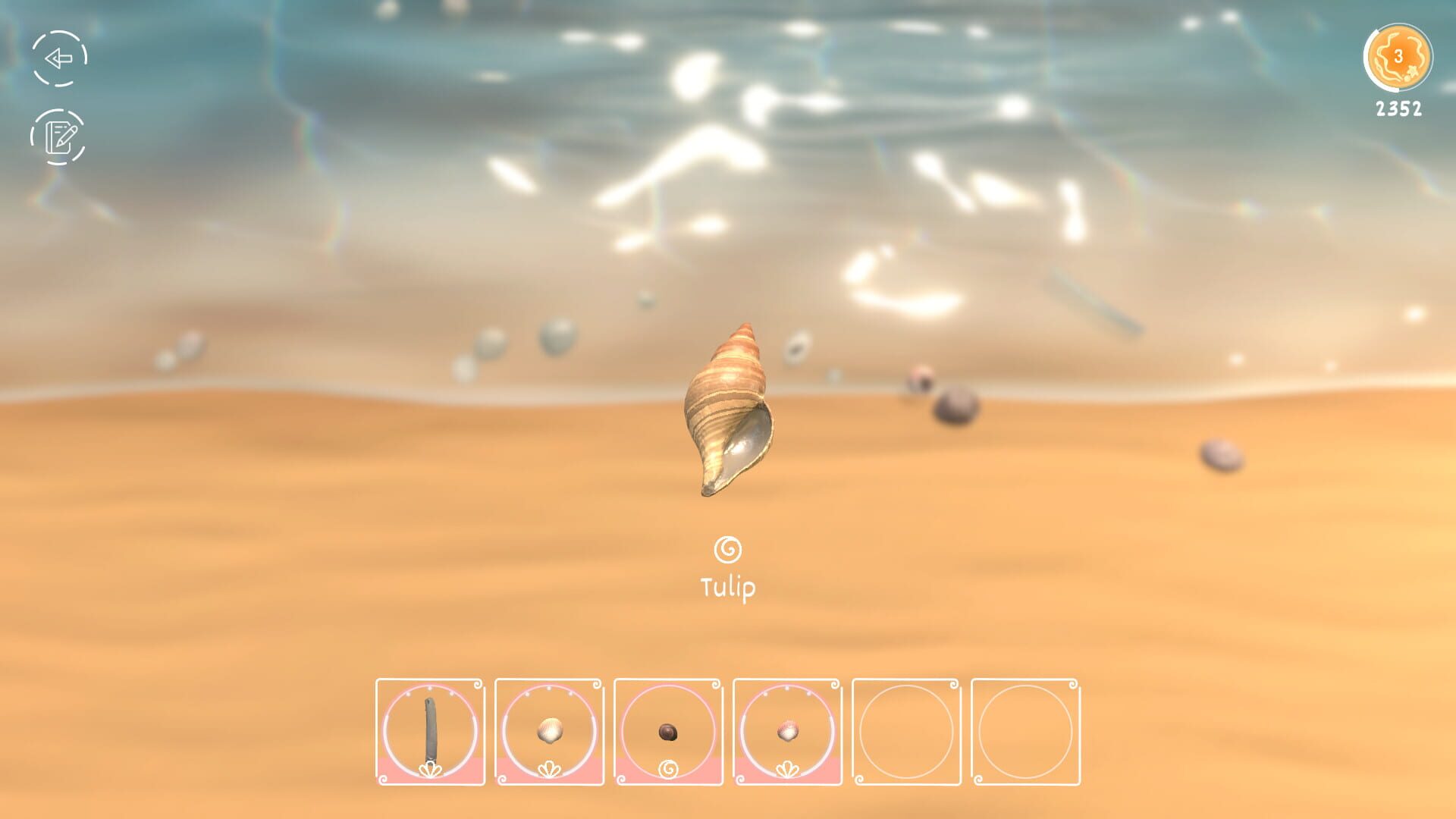 Screenshot for Seashell