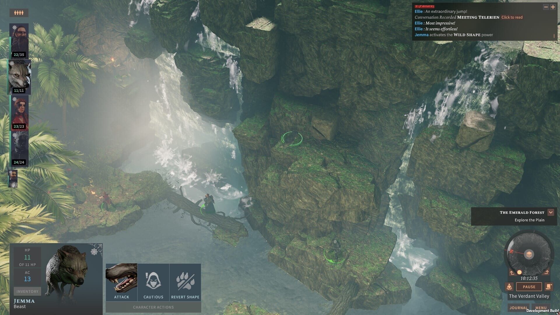 Screenshot for Solasta: Crown of the Magister - Lost Valley