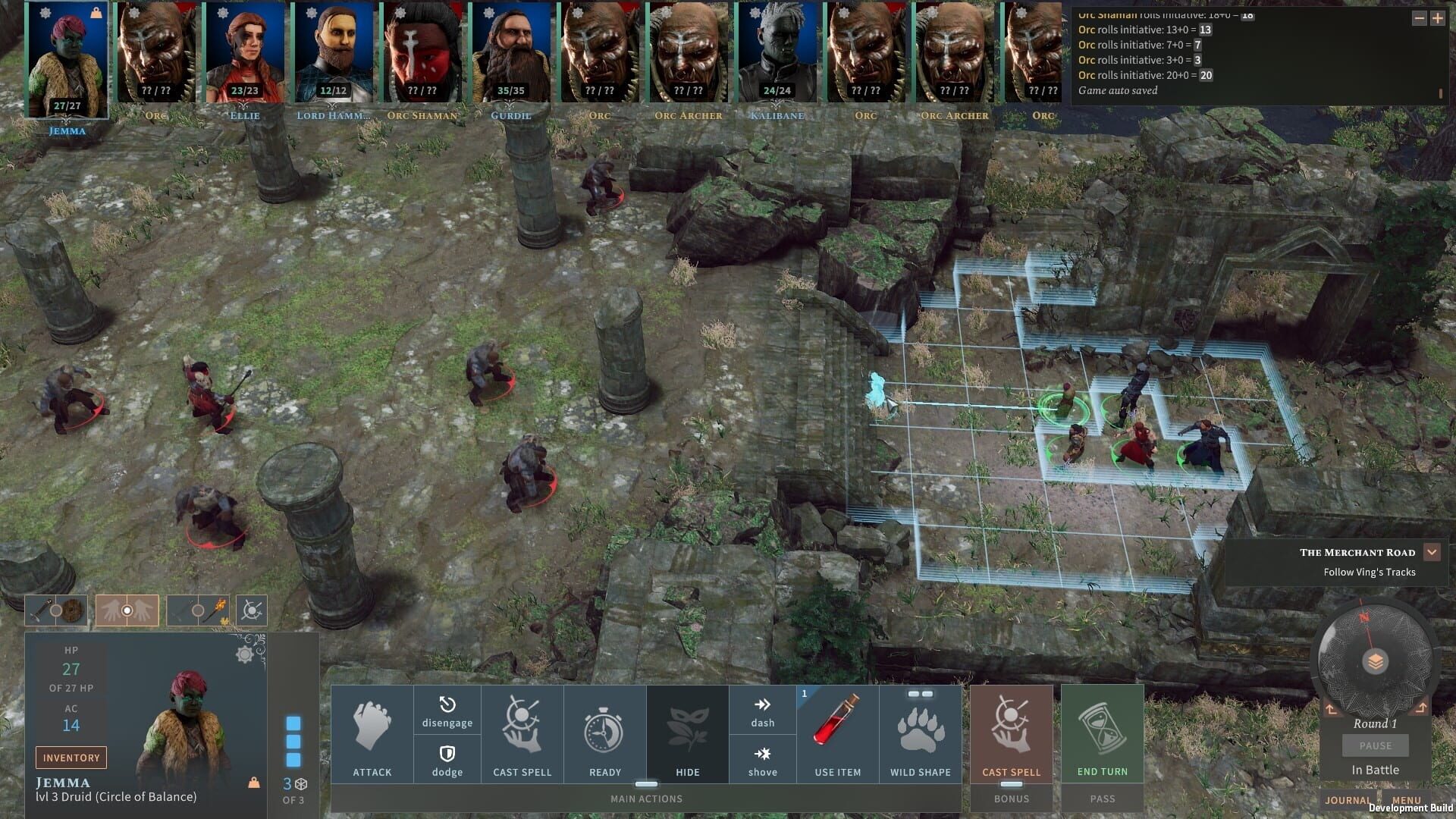 Screenshot for Solasta: Crown of the Magister - Lost Valley