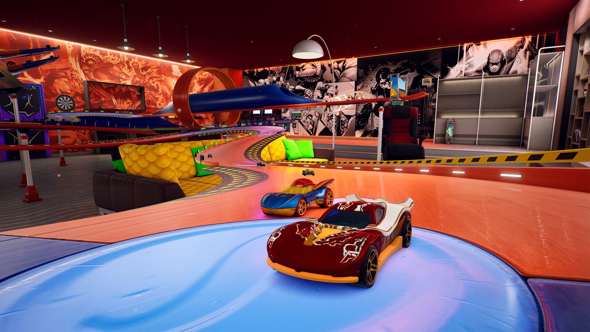 Screenshot for Hot Wheels Unleashed: DC Super Heroes Racing Season