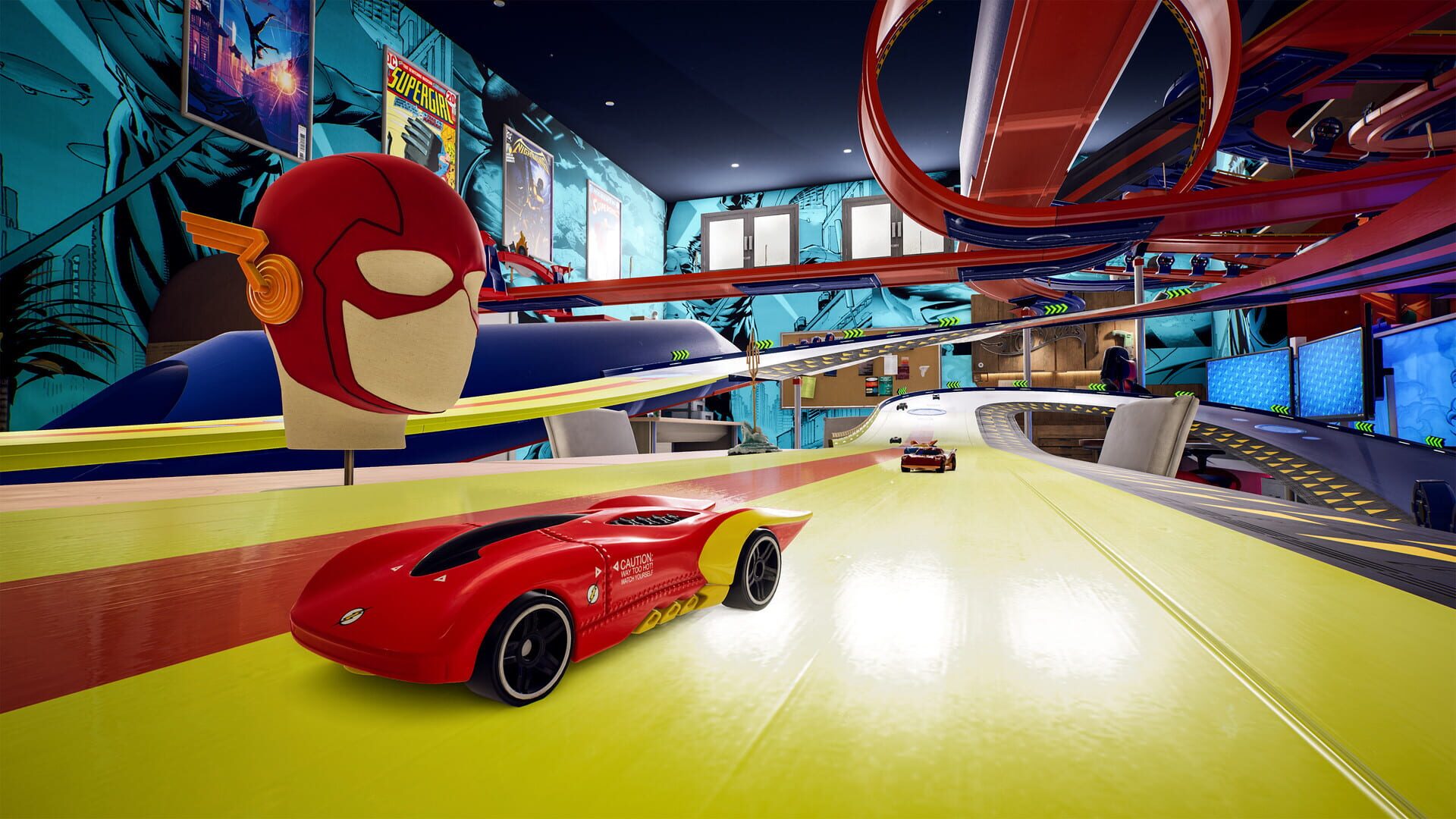 Screenshot for Hot Wheels Unleashed: DC Super Heroes Racing Season