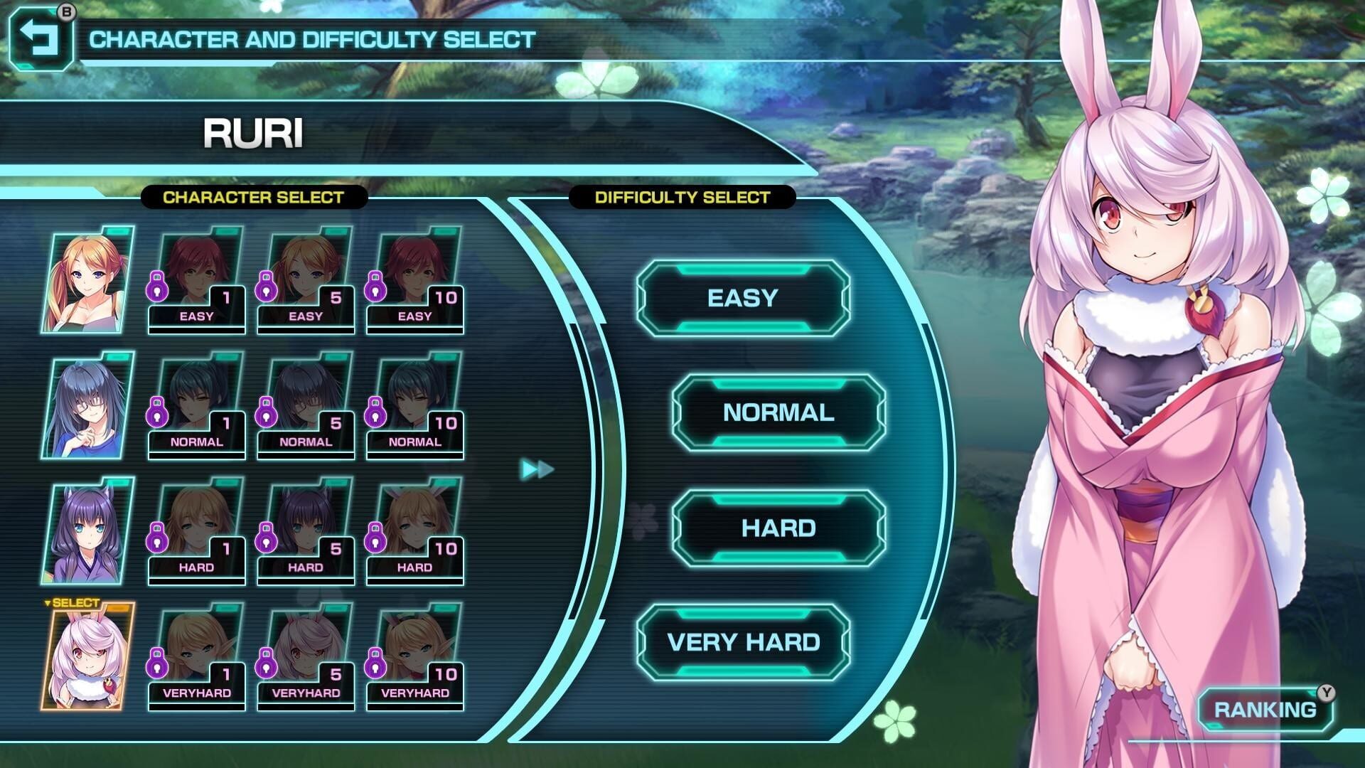Screenshot for Pretty Girls Four Kings Solitaire