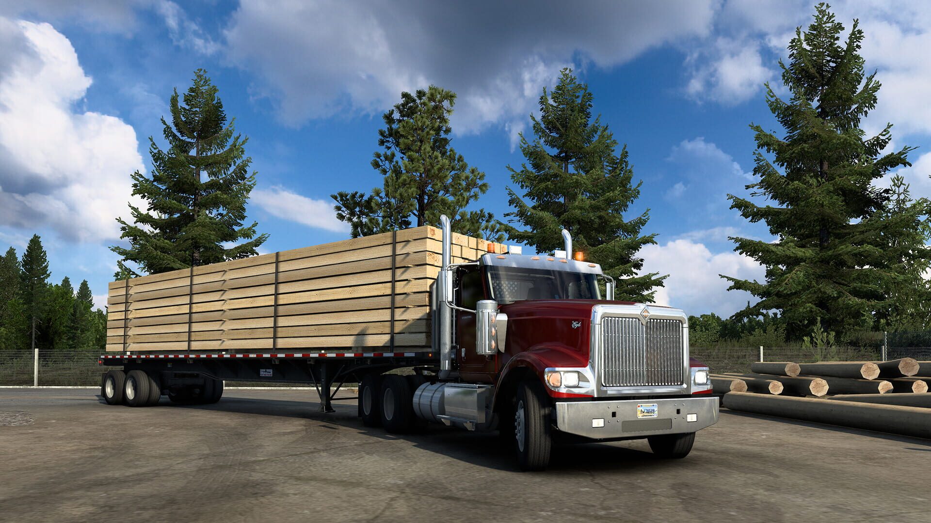 Screenshot for American Truck Simulator: International 9900i