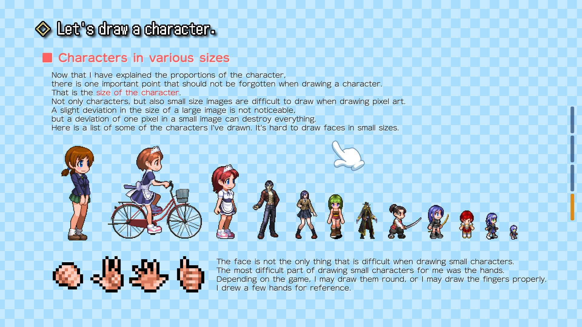 Screenshot for Pixel Art School