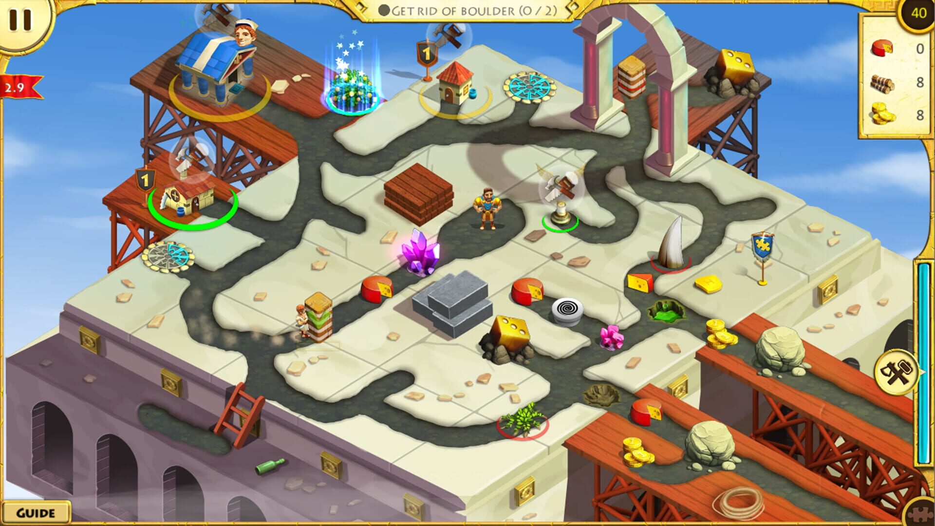 Screenshot for 12 Labours of Hercules XIII: Wonder-ful Builder