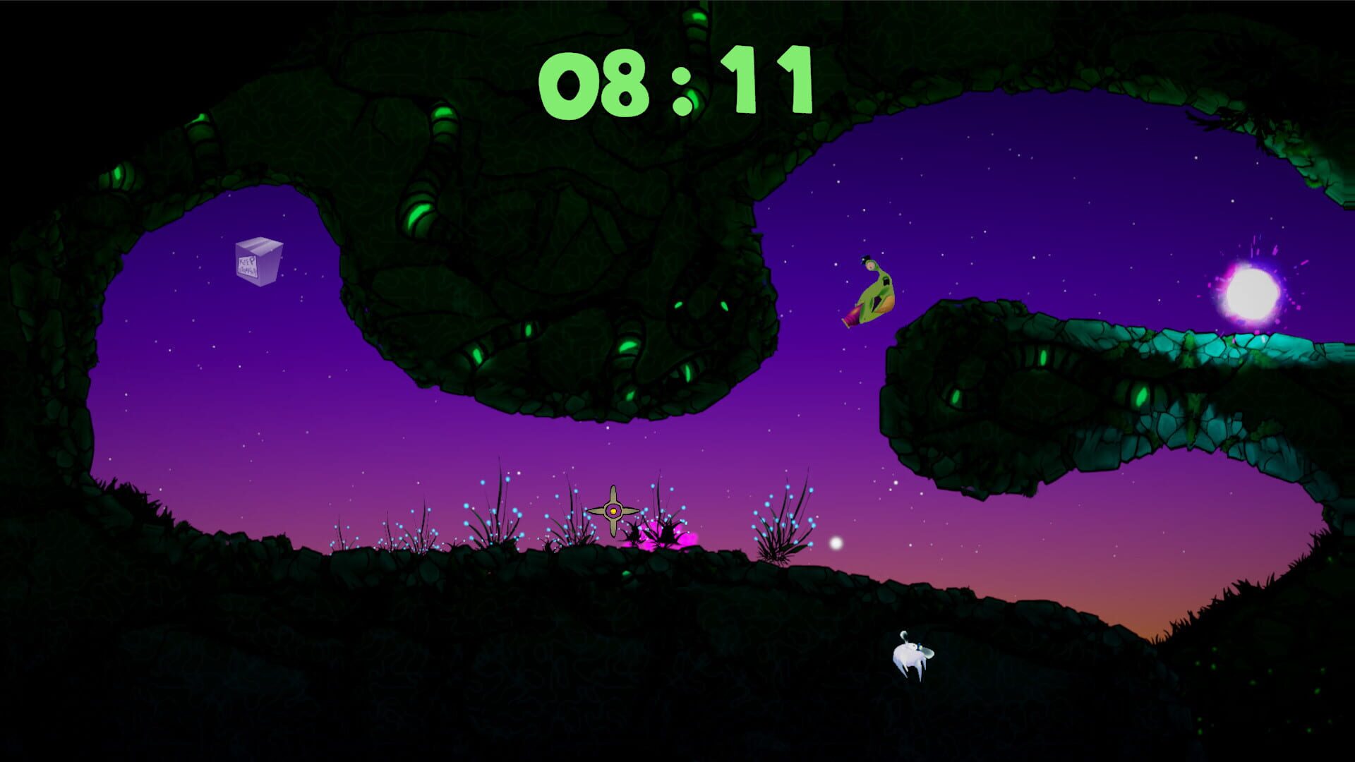 Screenshot for Kickback Slug: Cosmic Courier