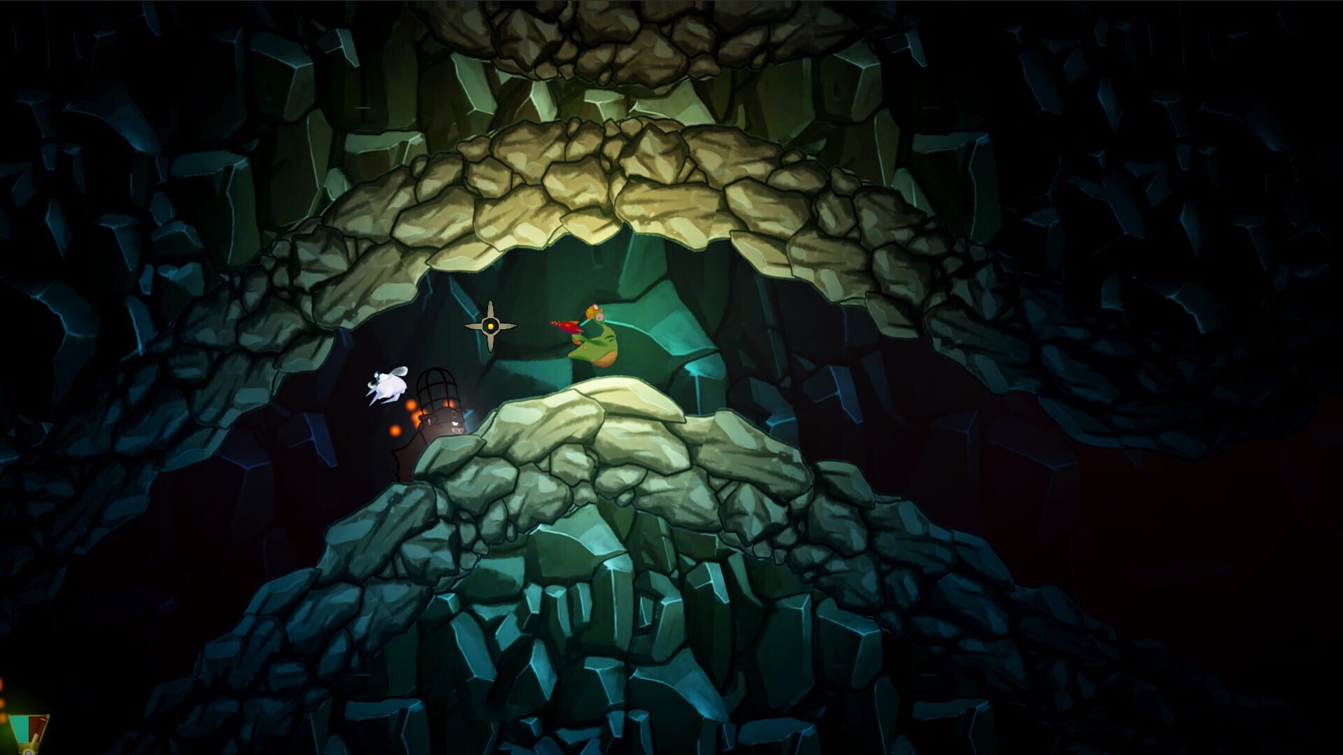 Screenshot for Kickback Slug: Cosmic Courier