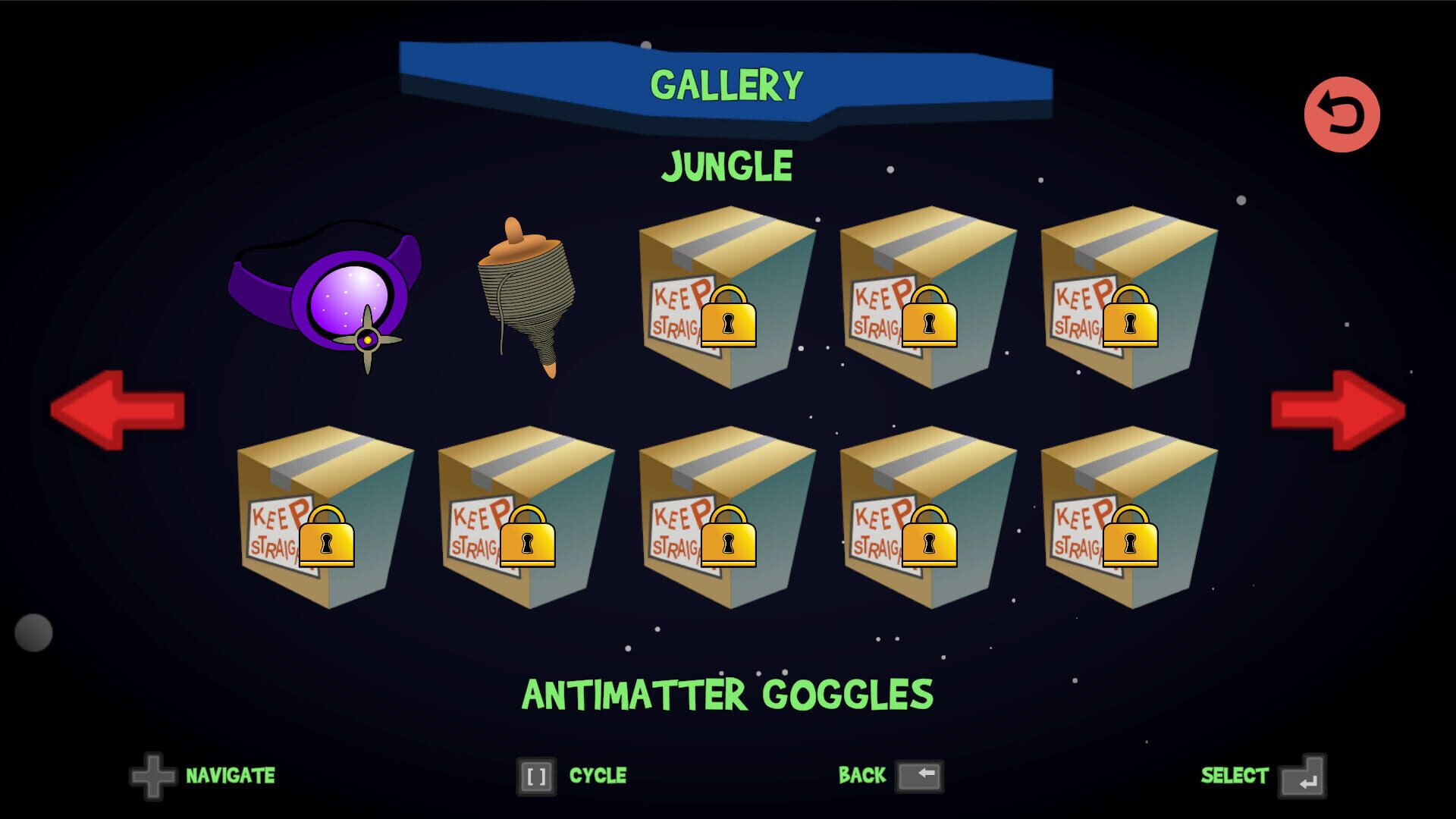 Screenshot for Kickback Slug: Cosmic Courier
