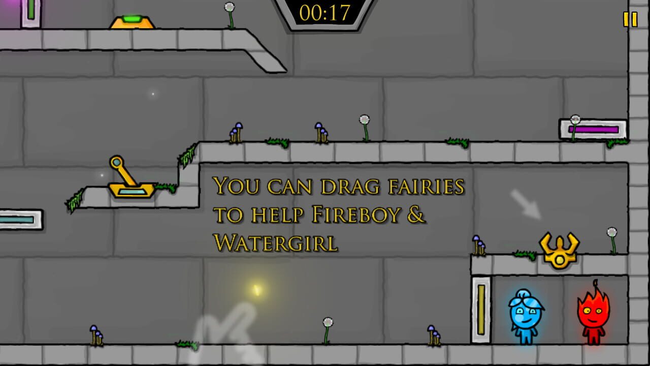 Screenshot for Fireboy & Watergirl: Fairy Tales