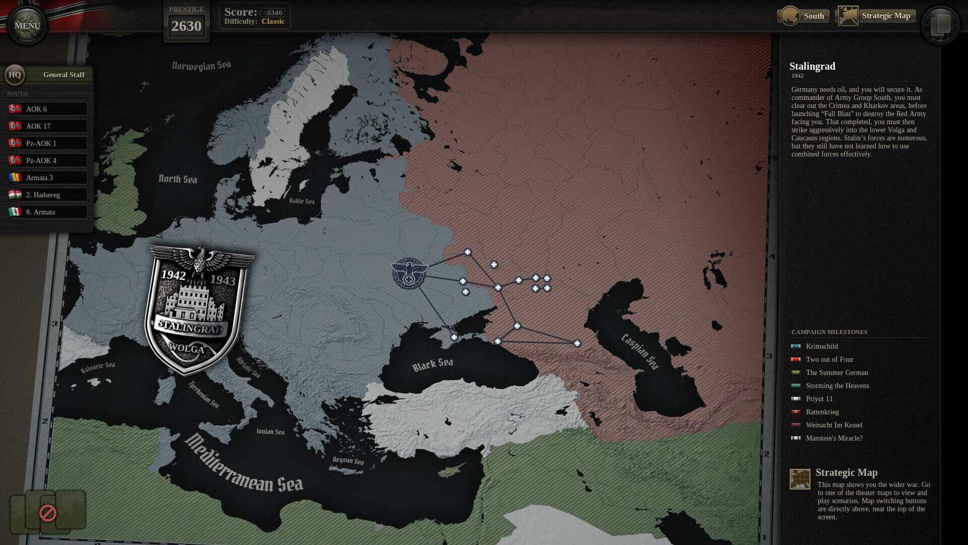 Screenshot for Unity of Command II: Stalingrad