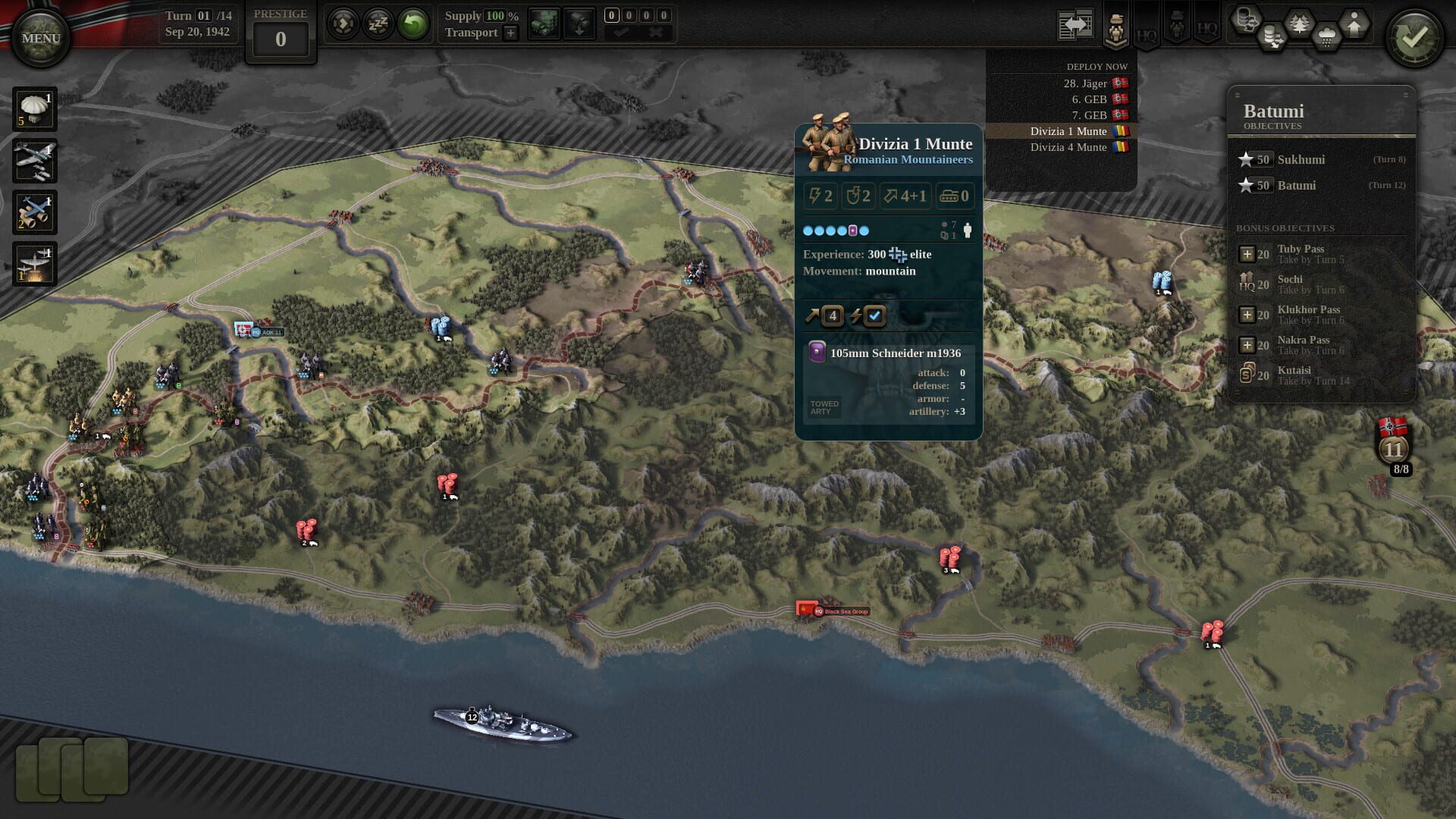 Screenshot for Unity of Command II: Stalingrad
