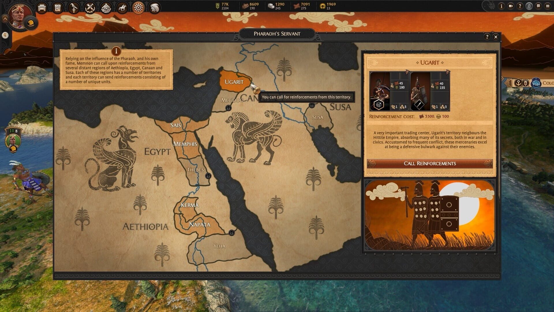 Screenshot for A Total War Saga: Troy - Rhesus & Memnon