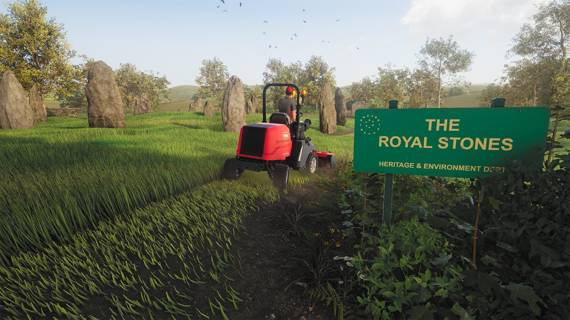 Screenshot for Lawn Mowing Simulator: Ancient Britain